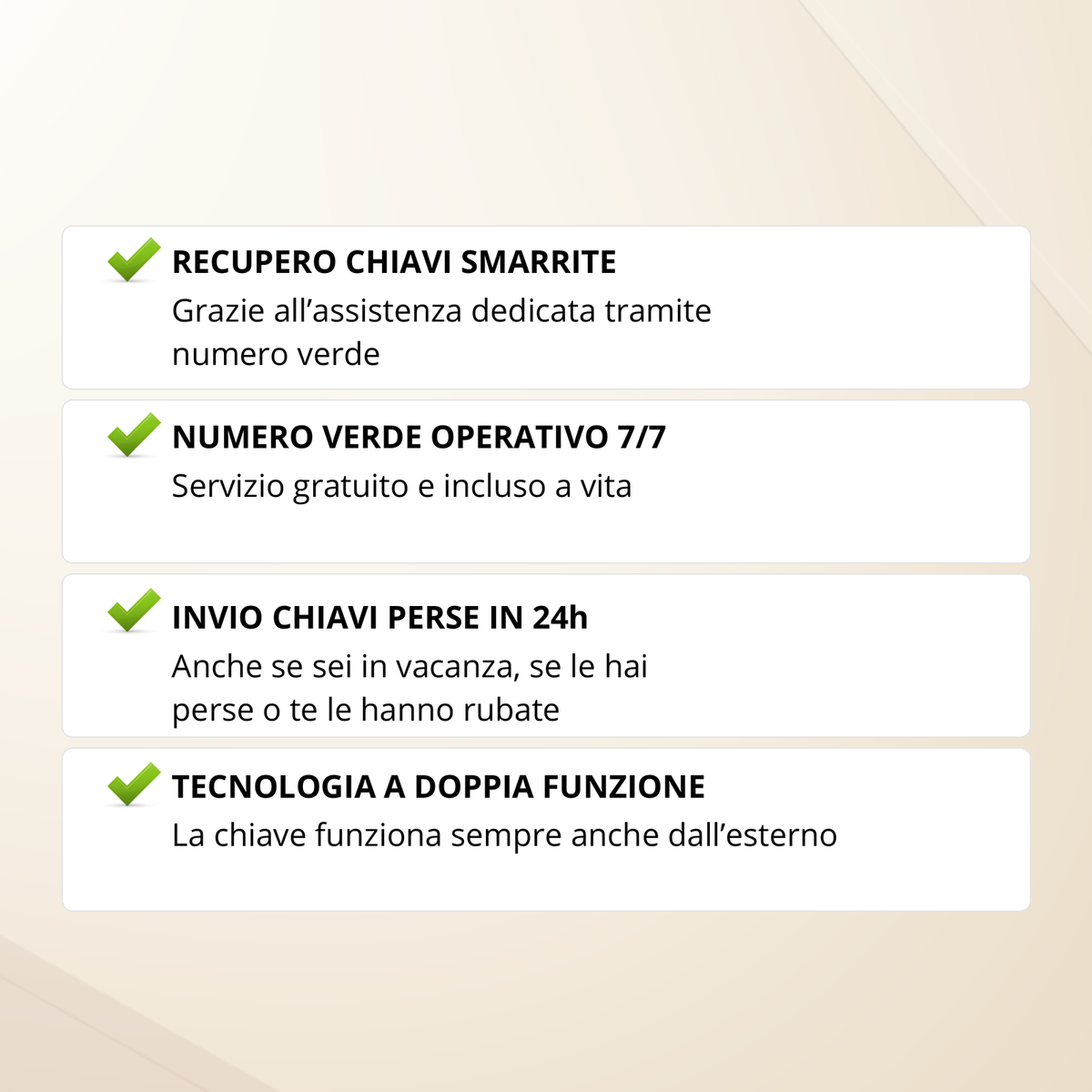 Kit Salva Chiavi – Ecosistema completo